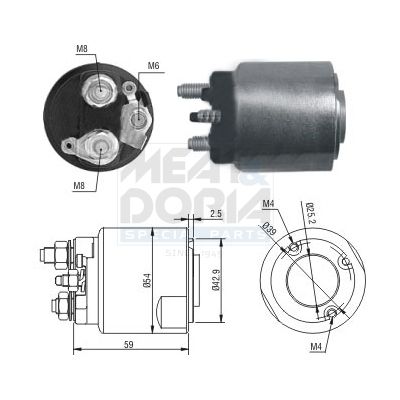 SOLENOID ELECTROMOTOR