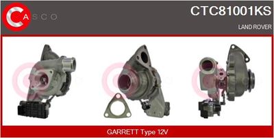 COMPRESOR SISTEM DE SUPRAALIMENTARE CASCO CTC81001KS