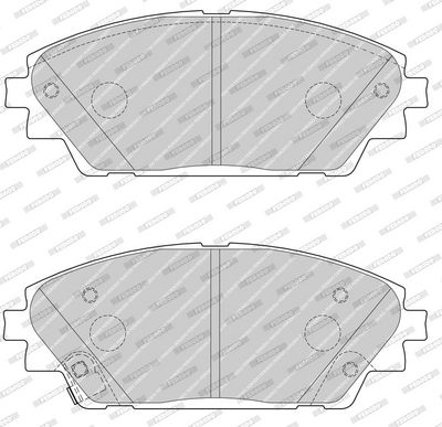 BREMSBELAGSATZ SCHEIBENBREMSE FERODO FDB4446 2