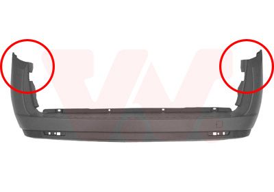 VAN WEZEL 3706544 Бампер передний   задний  для FIAT DOBLO (Фиат Добло)