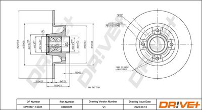 BREMSSCHEIBE DR!VE+ DP1010110921 2