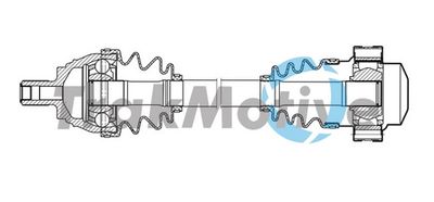 TrakMotive 30-1887 Полуось в сборе для VW GOLF (Фольксваген_ Голф)