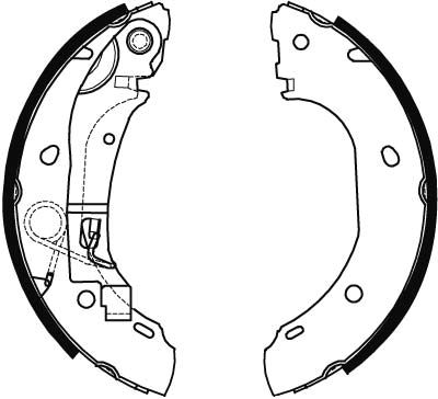 Brake Shoe Set GS8472