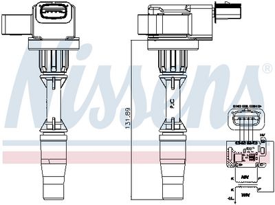 Bobina de inductie NISSENS 966882