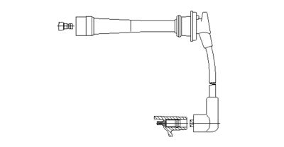 Провод зажигания BREMI 346/40 для KIA PRO CEED