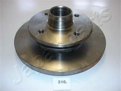 JAPANPARTS DI-316 Тормозные диски  для MAZDA 626 I (CB) 1.6