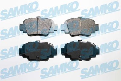 SAMKO 5SP874 Тормозные колодки и сигнализаторы  для NISSAN MICRA II (K11) 1.0 i 16V