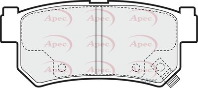 Brake Pad Set APEC PAD1462