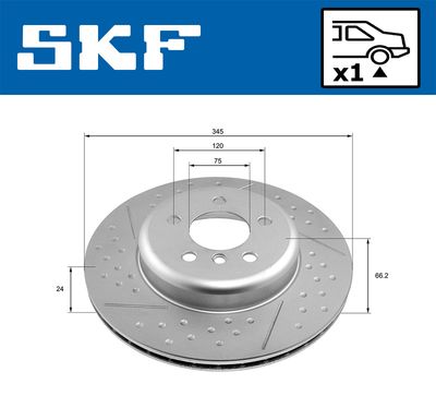 DISC FRANA SKF VKBD90268V1 1