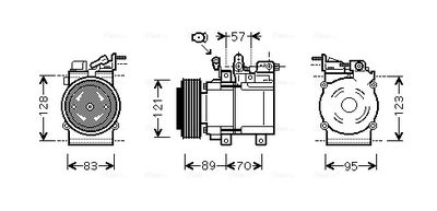 COMPRESOR CLIMATIZARE AVA QUALITY COOLING KAK205