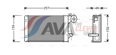 SCHIMBăTOR DE CăLDURă îNCăLZIRE HABITACLU