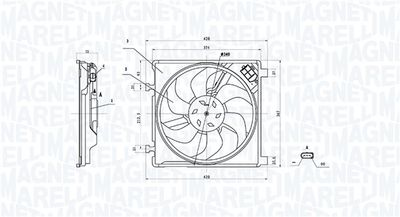 LüFTER MOTORKüHLUNG