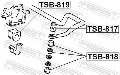 LAGAR FIXARE AX FEBEST TSB817 1