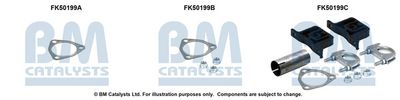 Монтажен комплект, изпускателна тръба BM Catalysts FK50199