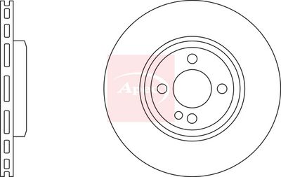 APEC Brake Disc DSK2626