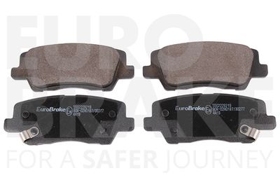 Комплект тормозных колодок, дисковый тормоз EUROBRAKE 5502229219 для CADILLAC ATS