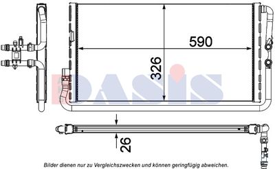 RADIATOR RACIRE MOTOR AKS DASIS 050075N