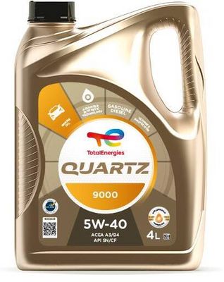 Motorový olej Total Quartz 9000 5W-40 4L