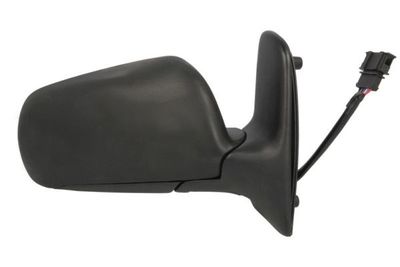 Zijspiegel Rechts (elektrisch, in reliëf, met verwarming, under-coated) past: SEAT ALHAMBRA 7M  VW SHARAN 7M 03.95-06.10