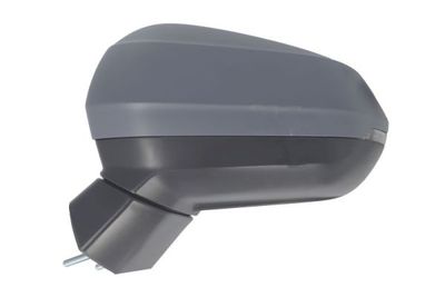 Zijspiegel Links (elektrisch, asferisch, met verwarming, assistent rijstrookverandering, under-coated, elektrisch opklapbaar, met indicator) past: AUDI Q2, Q2 GA 09.16-