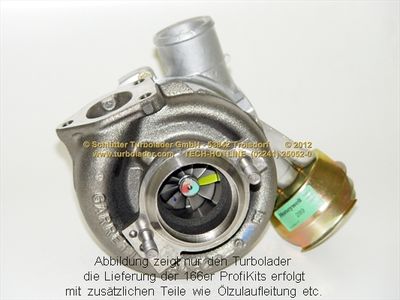 LADER AUFLADUNG SCHLÜTTER TURBOLADER 16603001EOLD 5