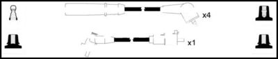 Комплект проводов зажигания LEMARK HOES960 для DAIHATSU GRAN
