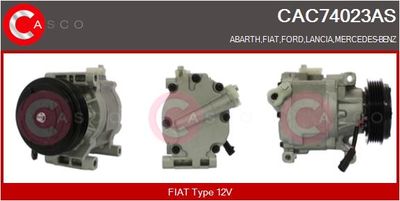 Компрессор, кондиционер CASCO CAC74023AS для ABARTH 500C