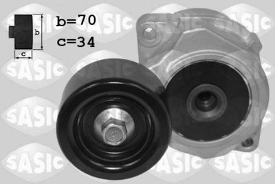 SASIC 1626184 Натяжитель ремня генератора для HONDA CIVIC