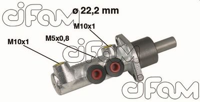 Главный тормозной цилиндр CIFAM 202-354 для FIAT DOBLO