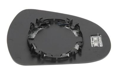 Zijspiegel glas Links (asferisch, met verwarming) past: PEUGEOT 207, 308 I 02.06-12.15