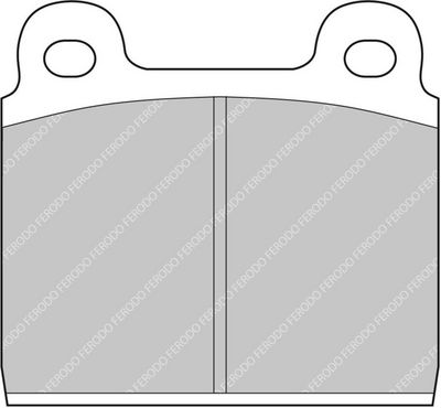 BREMSBELAGSATZ SCHEIBENBREMSE