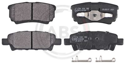 A.B.S. 37384 Тормозные колодки для MITSUBISHI LANCER VII универсал (CS_W, CT_W)