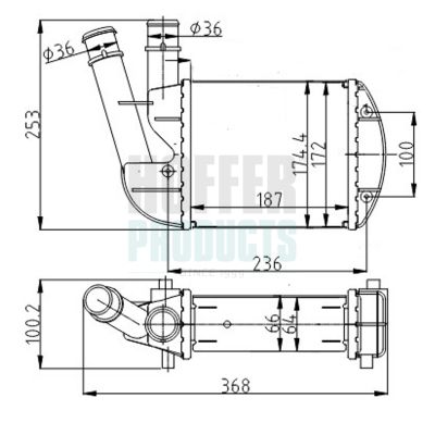 INTERCOOLER COMPRESOR