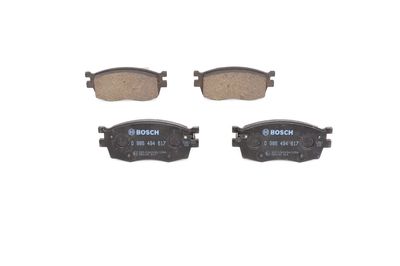 Brake Pad Set, disc brake 0 986 494 617