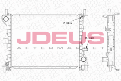 KüHLER MOTORKüHLUNG JDEUS M0121040