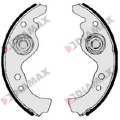 Комплект тормозных колодок DIAMAX N01151 для FIAT 147