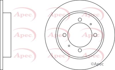 Brake Disc APEC DSK704