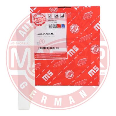 Filter vnútorného priestoru MASTER-SPORT GERMANY 24017-IF-PCS-MS