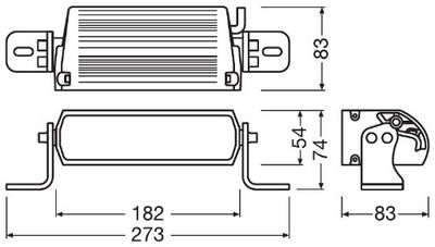 FERNSCHEINWERFER ams-OSRAM LEDDL128SP 2