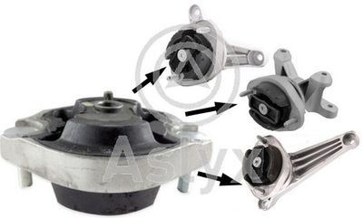 Aslyx AS-521290 Подушка двигателя  для AUDI A4 B6 Avant (8E5) 2.5 TDI quattro