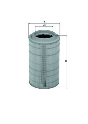 MAHLE Oro filtras