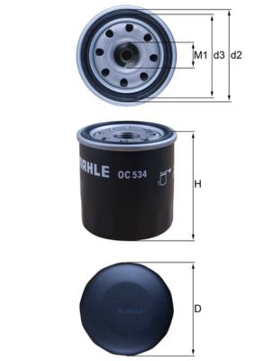 Oil Filter OC 534