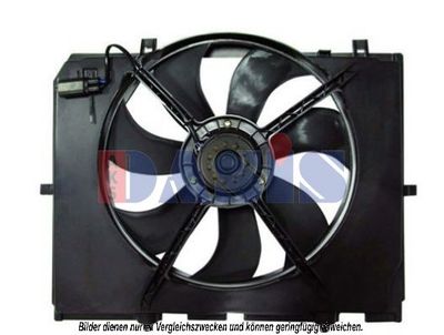 Вентилятор, охлаждение двигателя AKS DASIS 128128N для MERCEDES-BENZ E-CLASS