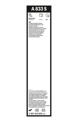 WISCHBLATT BOSCH 3397014833 6