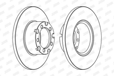BREMSSCHEIBE JURID 561135JC