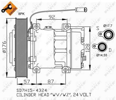 Compressor, air conditioning 32700