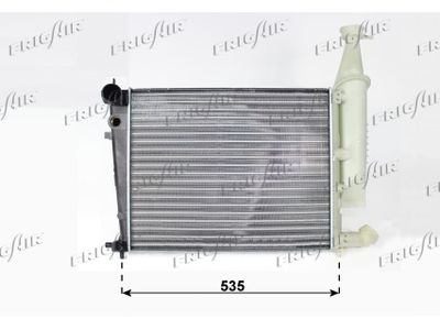 Радиатор, охлаждение двигателя FRIGAIR 0103.3036 для CITROËN BERLINGO