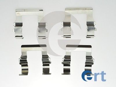 Комплектующие, колодки дискового тормоза ERT 420076 для MITSUBISHI GALANT