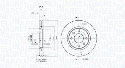 DISC FRANA MAGNETI MARELLI 360406040601