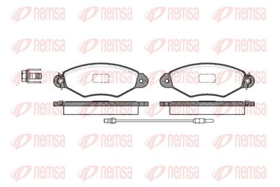 Brake Pad Set, disc brake 0643.01